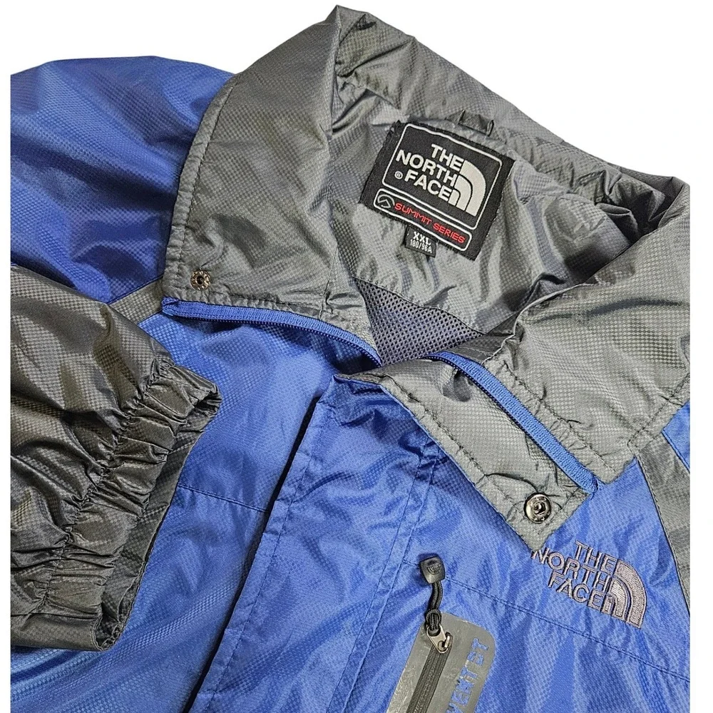 The North Face Summit Series Jacket Y2K Blue Gray XXL Japan Tech Shell